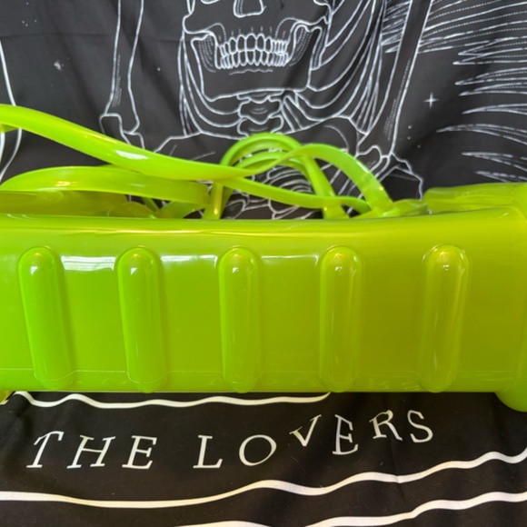 Melissa x Telfar Bright Green Jelly Bag - Picture 3 of 3
